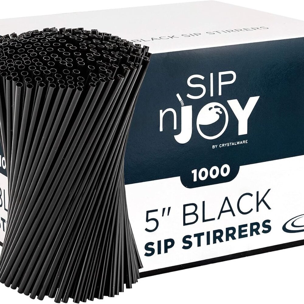 Coffee Stirrers Sticks, Disposable Plastic Drink Stirrer Sticks, 1000 Stirrers,